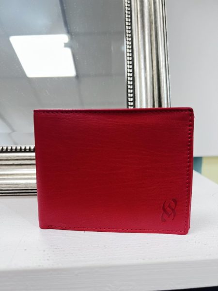 Rdeča moška denarnica