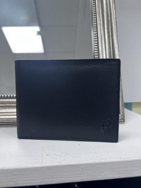 Temno modra moška denarnica