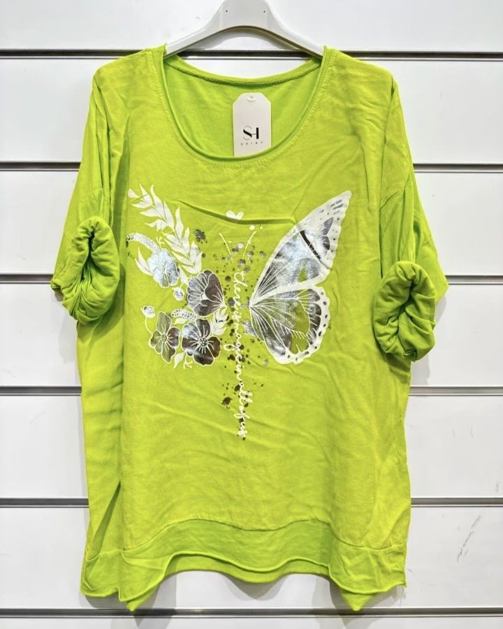 Majica z metuljem