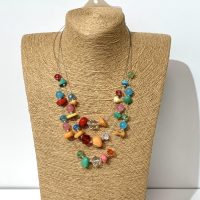 Pisana ogrlica iz perlic