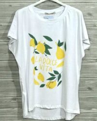 Široka majica "La dolce vita"