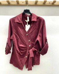 Asimetrična srajca s pentljo