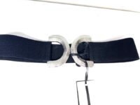 Elastičen pas z srebrno zaponko