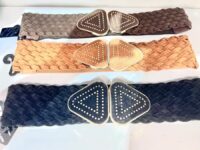 Elastičen pas z zlato zaponko