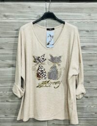 Lahkotni pulover "mačke"