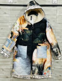 Prešita jakna črna "City"