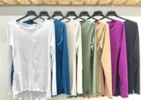 Majica z valovitimi robovi