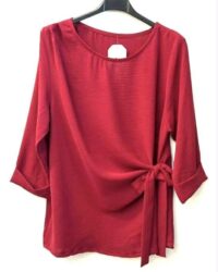 Lahkotna bluza s pentljo