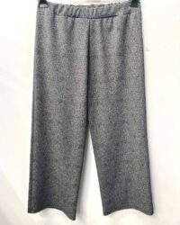 Sive vzorčaste hlače