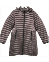 Vijolična zimska bunda