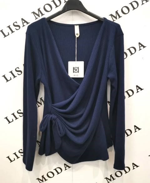 Rebrasta preklopna majica