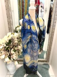 Šal Van Gogh zvezdnato nebo