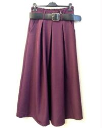 Široke elegantne hlače s pasom