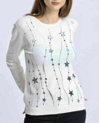 Lahkoten pulover z zvezdami