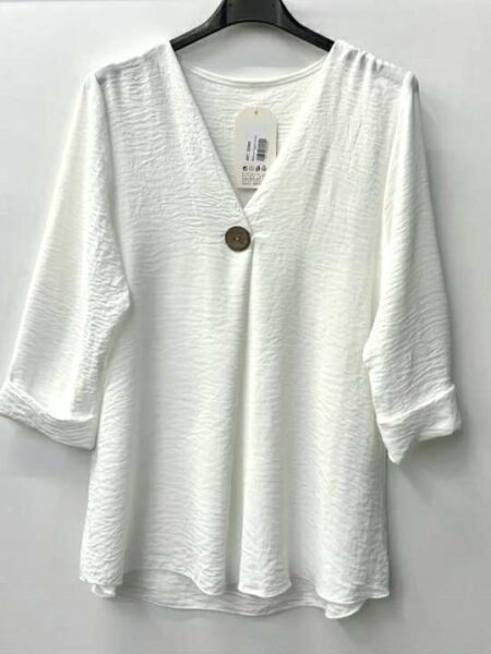 Lahkotna bluza z gumbom