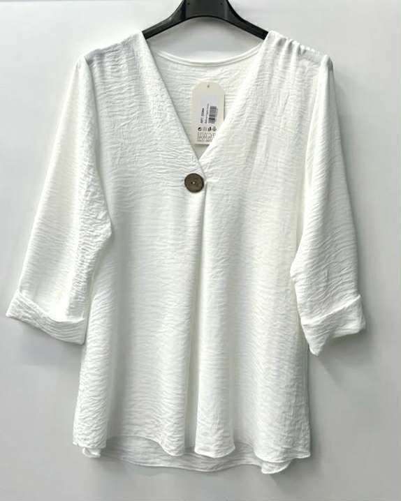 Lahkotna bluza z gumbom