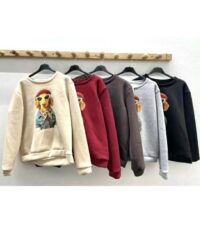 Bombažen topel pulover