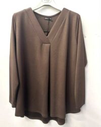 Kompaktna majica na V izrez