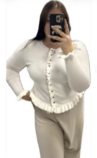 Elegantna jopica z dekorativnimi detajli