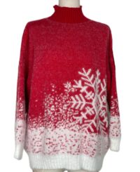 Volnen božični pulover