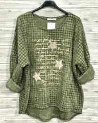 Pulover z zvezdicami