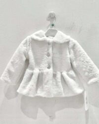 Dekliški topel plašček