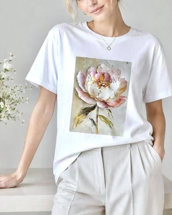 Umetniški Print Majica